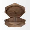Arreto Hexagonal Hinged Solid Wood Top and Base Coffee Table thumbnail 5