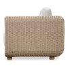 Soma Outdoor Accent Chair Natural, Outdoor Chair by Moe's Home, 3'4" width x 2'2" height x 2'11" depth thumbnail 3