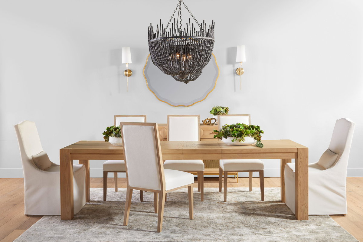 Colette Slipcover Dining Chair, Set of 2, by Essentials for Living, 23" width x 41" height x 27" depth View 13