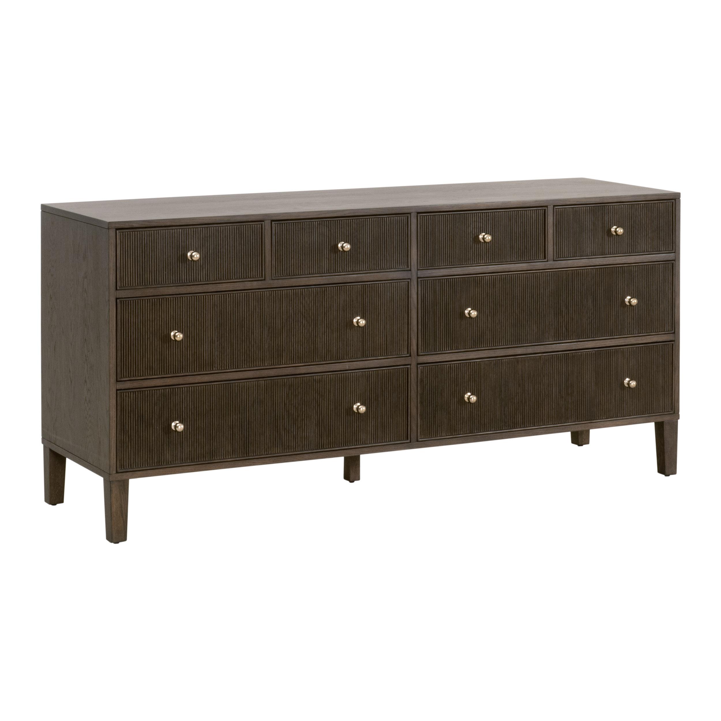 Highland 8-Drawer Double Dresser, by Essentials for Living, 67.5" width x 32" height x 20" depth View 3