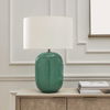 Hollis Teal Table Lamp, by Uttermost, 19" width x 28.25" height x 19" depth thumbnail 3