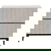 Silvia Nightstand Light Grey thumbnail 1