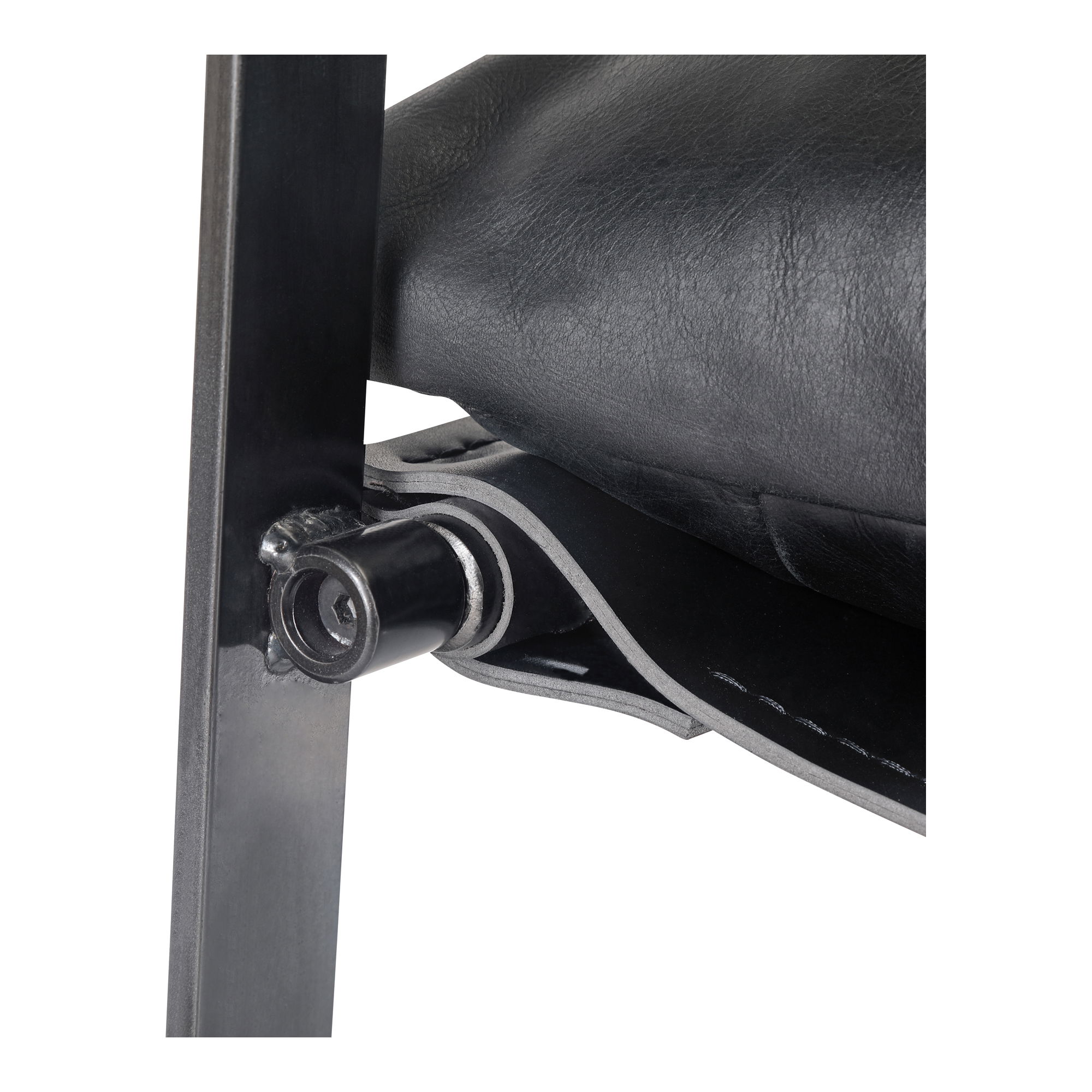 Connor Club Chair Black, Accent Chair by Moe's Home, 30" width x 31" height x 33.5" depth View 6