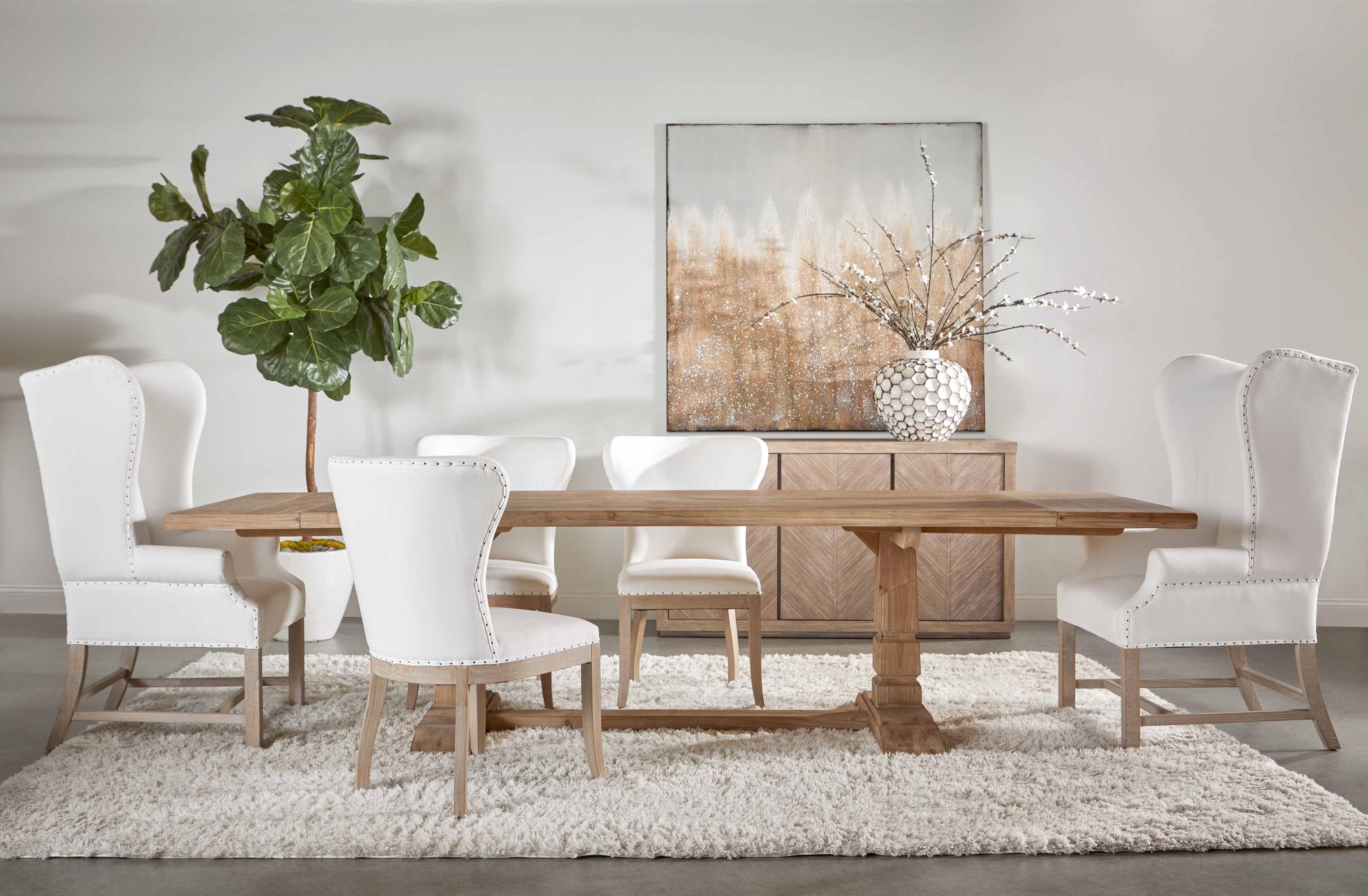 Hayes Extension Dining Table, by Essentials for Living, 86.5" width x 29.75" height x 39.5" depth View 12