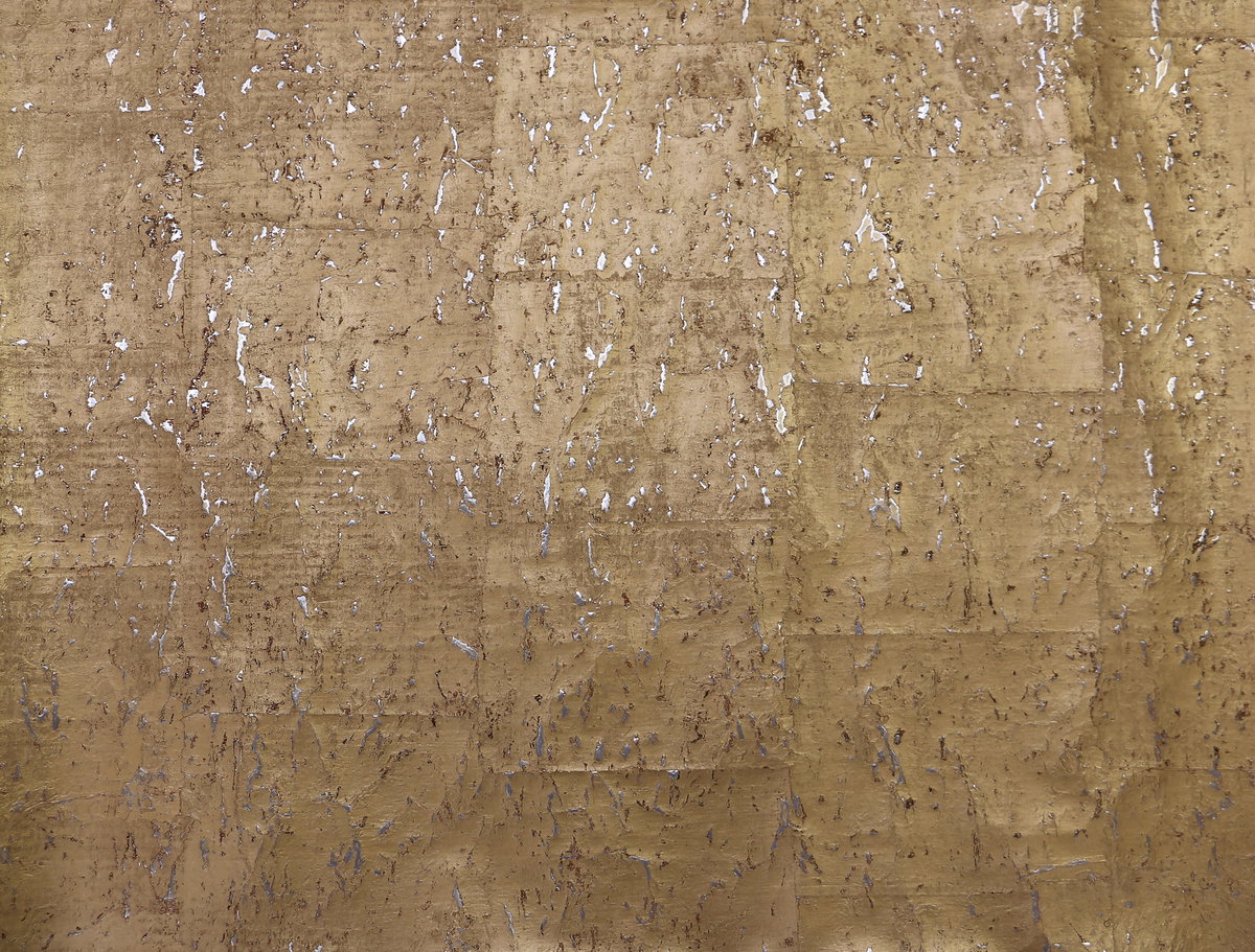 Cork Gold Wallpaper, by York Wall, 24' length x 3' width x 0.02" depth