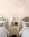 Fox & Hare Pink Wallpaper, by York Wall, 33' length x 1'8.5" width x 0.02" depth thumbnail 2