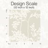 Lunaria Silhouette Light Taupe & White Wallpaper thumbnail 3