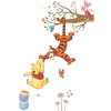 Winnie The Pooh Swinging For Honey Giant Wall Decals, by York Wall, 3'3.6" length x 1'6" width x 0.02" depth thumbnail