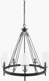 Merivelle Chandelier, by Surya, 25" length x 25" width x 26" height thumbnail