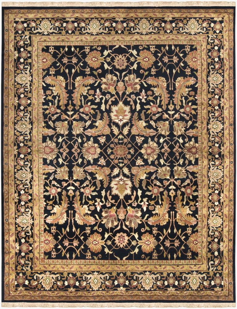 Taj Mahal Handmade Rug, by Surya, 1'6" length x 1'6" width