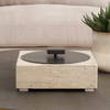 Natural Luxe Travertine Box, Boxe by Uttermost, 10" width x 4.5" height x 10" depth thumbnail 3