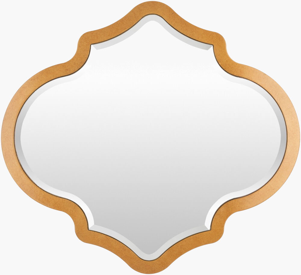 Quatrefoil Mirror, by Surya, 28" width x 26" height