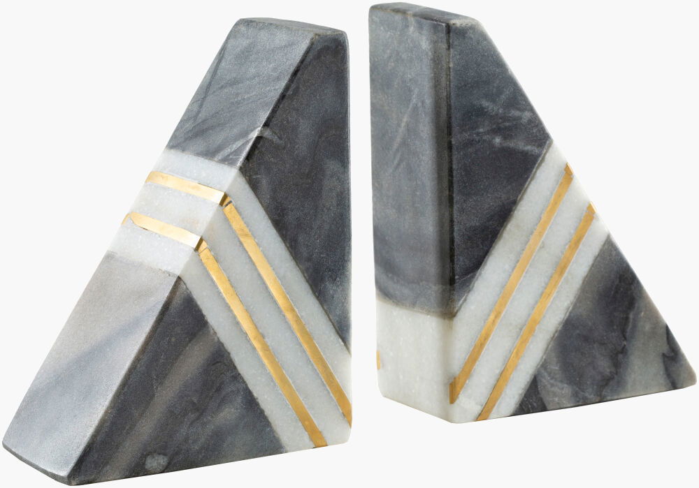 Slate Bookend, by Surya, 3" width x 6" height