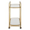 Swain Brass Serving Cart thumbnail 5