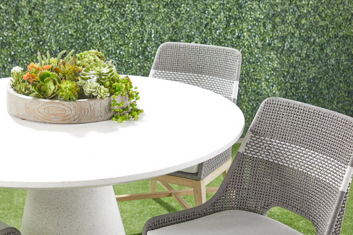 Tapestry Outdoor Dining Chair, Set of 2, by Essentials for Living, 24.75" width x 34.5" height x 23.5" depth View 13