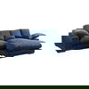 Plunge Sectional Navy, Sectional Sofa by Moe's Home, 106" width x 34" height x 46" depth thumbnail 2