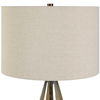 Baltic Teardrop Glass Table Lamp, by Uttermost, 16" width x 29" height x 16" depth thumbnail 6