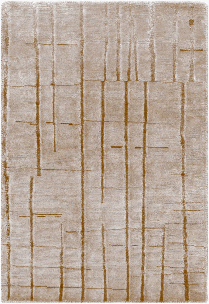 Shibui Handmade Rug, by Surya, 3' length x 2' width