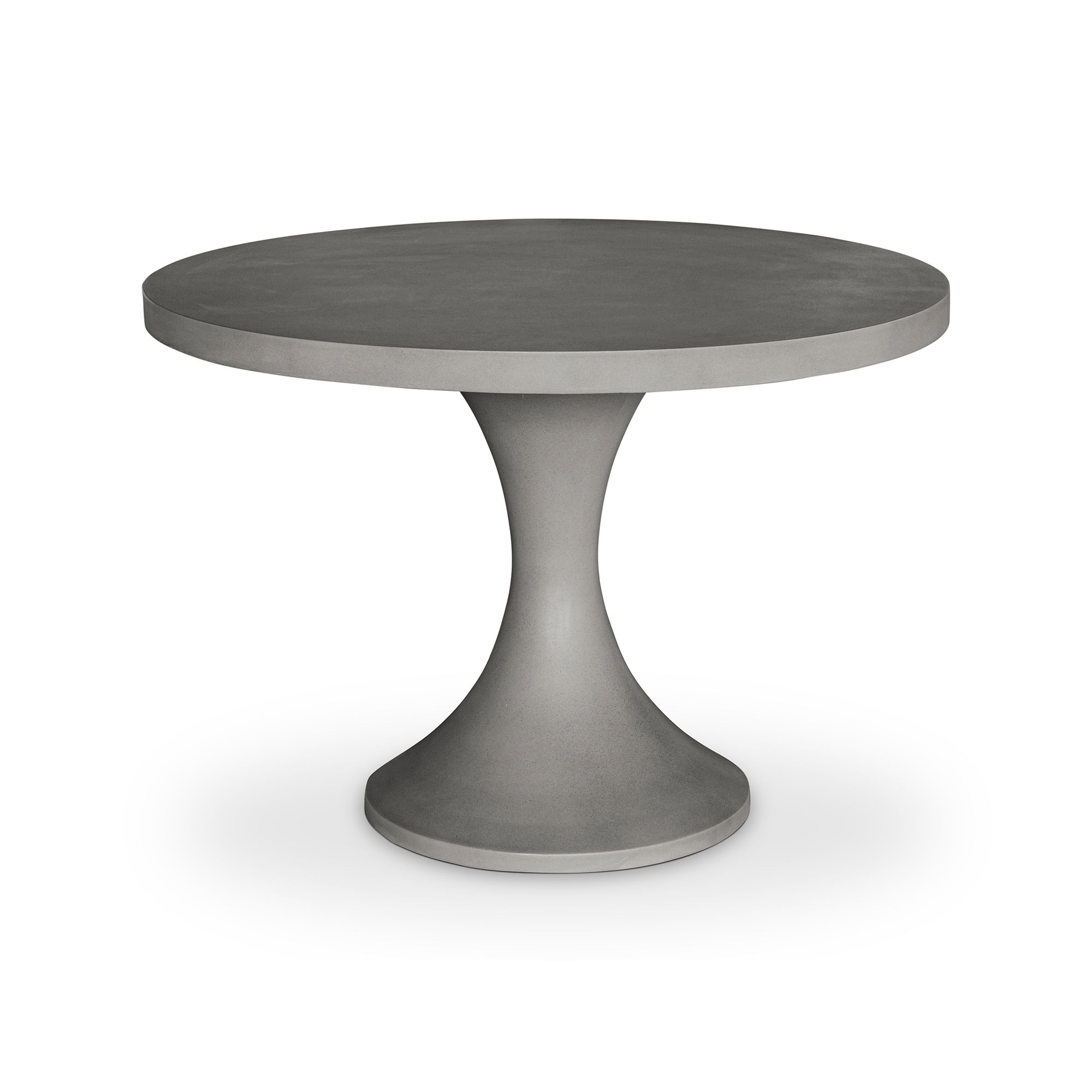 Isadora Outdoor Dining Table Dark Grey, Outdoor Table by Moe's Home, 3'7" width x 2'6" height x 3'7" depth View 1