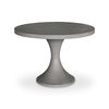 Isadora Outdoor Dining Table Dark Grey, Outdoor Table by Moe's Home, 3'7" width x 2'6" height x 3'7" depth thumbnail 1