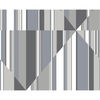 Pinwheel Stripe Grey Wall Mural thumbnail 0