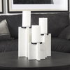 Sophia 5.5'L x 3.5'W x 10.5'H Marble Candle Holder Large, Candles & Candle Holder by Mercana, 5.5" length x 3.5" width x 10.5" height thumbnail 3