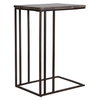 Theodore Travertine Accent Table, Side & End Table by Uttermost, 16" width x 23" height x 12" depth thumbnail 7