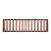 Rohe Bench Walnut Brown, Benche by Moe's Home, 60" width x 18.11" height x 17.5" depth thumbnail 4
