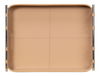 Safari Leather Tray, Mushroom, Decor by Sarreid, 19" length x 15" width x 2" height thumbnail 11