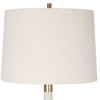 Marille Ivory Stone Table Lamp, by Uttermost, 1'4" width x 2'11.5" height x 1'4" depth thumbnail 6