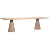 Zaya Dining Table, by Dovetail, 108" width x 30" height x 42" depth thumbnail 1