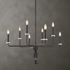 Ebony Elegance 8 Light Chandelier thumbnail 0