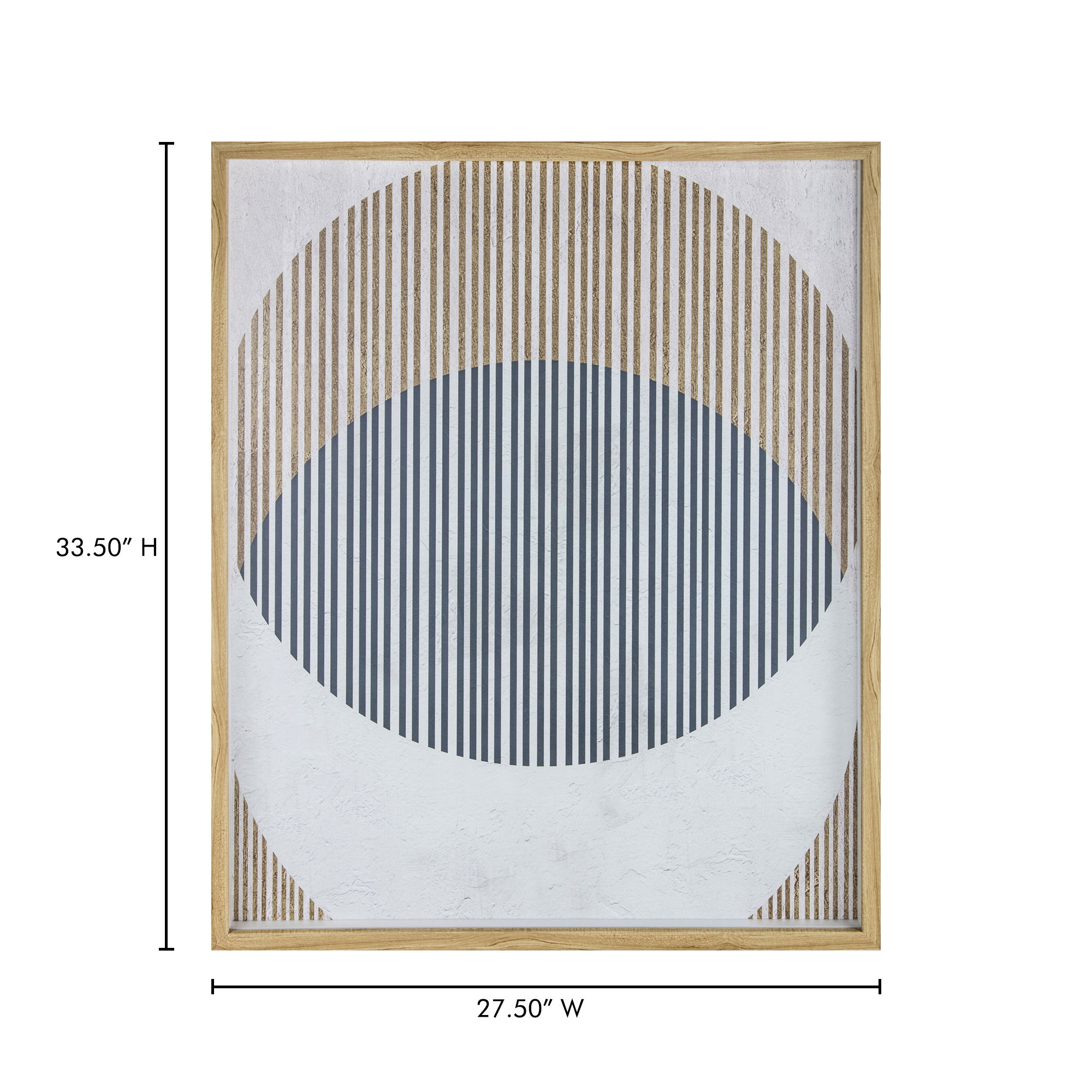 Delight Abstract Print, Painting by Moe's Home, 27.5" width x 33.5" height x 1.5" depth View 8