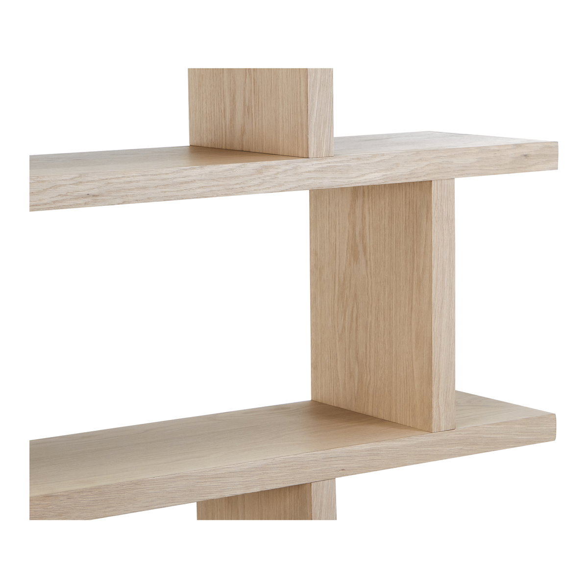 Miri Large Shelf Oak, Shelving & Bookcase by Moe's Home, 63" width x 63" height x 11" depth View 6