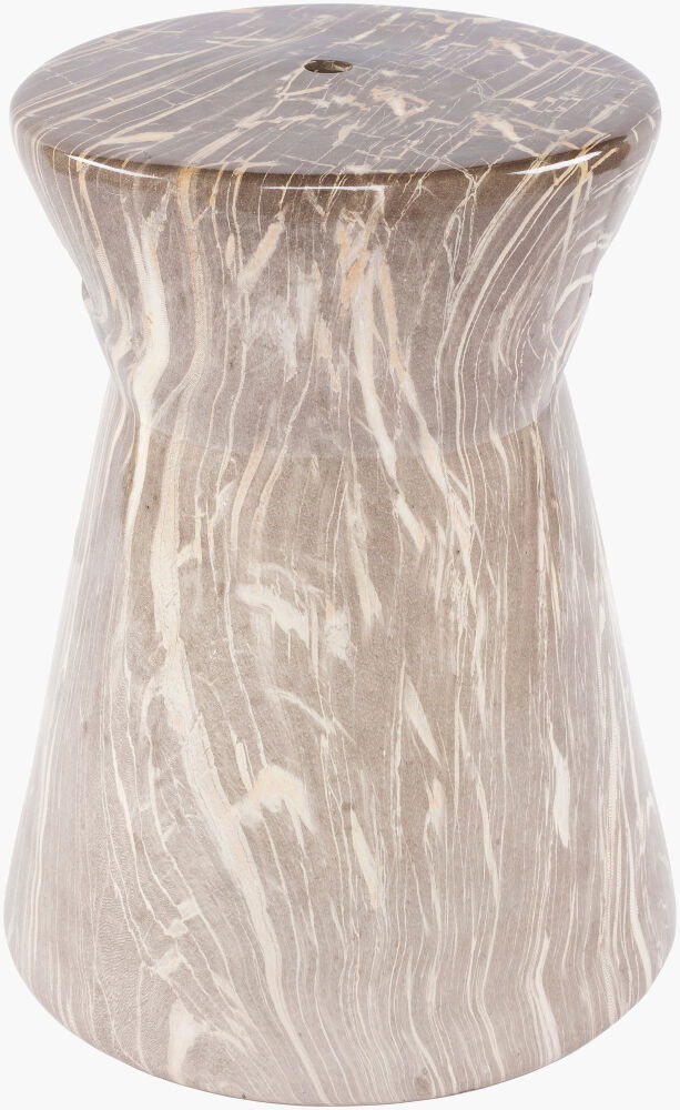 Abruzzo Garden Stool, Outdoor Furniture by Surya, 1'3" width x 1'7" height