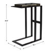 Soma Black Accent Table, Side & End Table by Uttermost, 18.1" width x 25.5" height x 11" depth thumbnail 3
