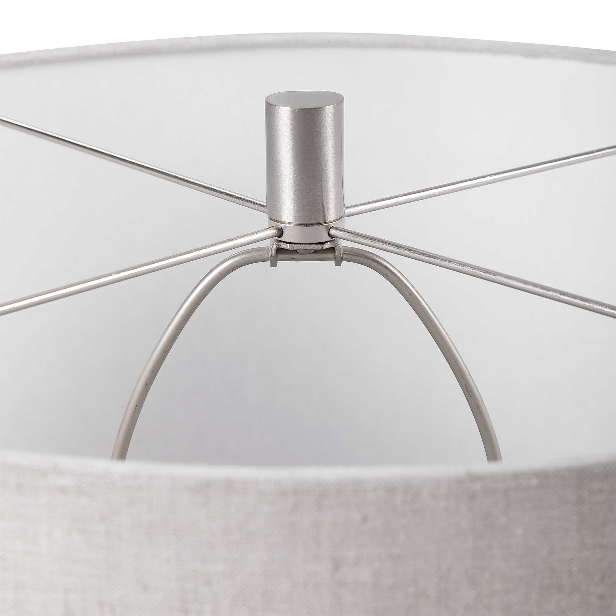 Whiteout Mottled Glass Table Lamp large image 
