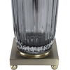 Vilminore Gray Glass Table Lamp thumbnail 5