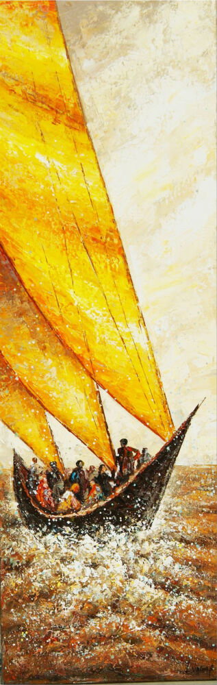 Surya Wall Decor, Painting, 20" width x 60" height