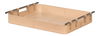 Safari Leather Tray  Mushroom thumbnail 0