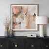 Uphill Framed Abstract Print, by Uttermost, 3'5.37" width x 3'5.37" height x 2" depth thumbnail 2
