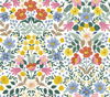 Bramble Garden White Peel & Stick Wallpaper thumbnail 0