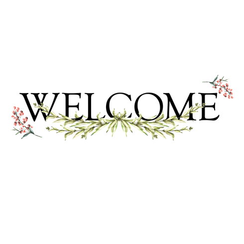 Welcome Quote Wall Decals