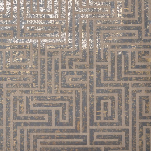 A Maze Black Wallpaper