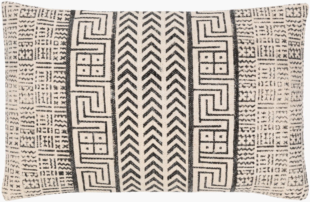 Janya Lumbar Pillow, Decorative Pillow by Surya, 14" length x 22" width
