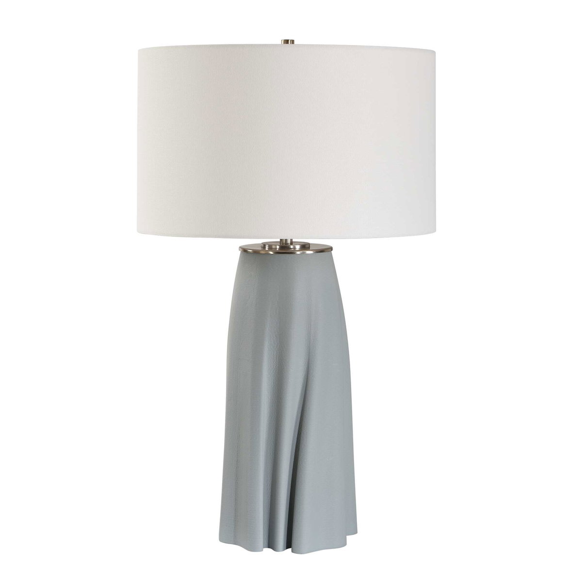 Cover Up Sculpted Table Lamp, by Uttermost, 17" width x 28.75" height x 17" depth View 4