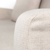 Denly II 92.5W  Beige Slipcover Three Seater Sofa, Sofas & Sectional by Mercana, 92.5" length x 38.25" width x 34.5" height thumbnail 10