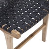 Dale Dining Chair Black Leather, by Dovetail, 20.3" width x 33.5" height x 24.2" depth thumbnail 5