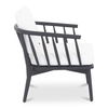 Wren Outdoor Lounge Chair Warm White thumbnail 2