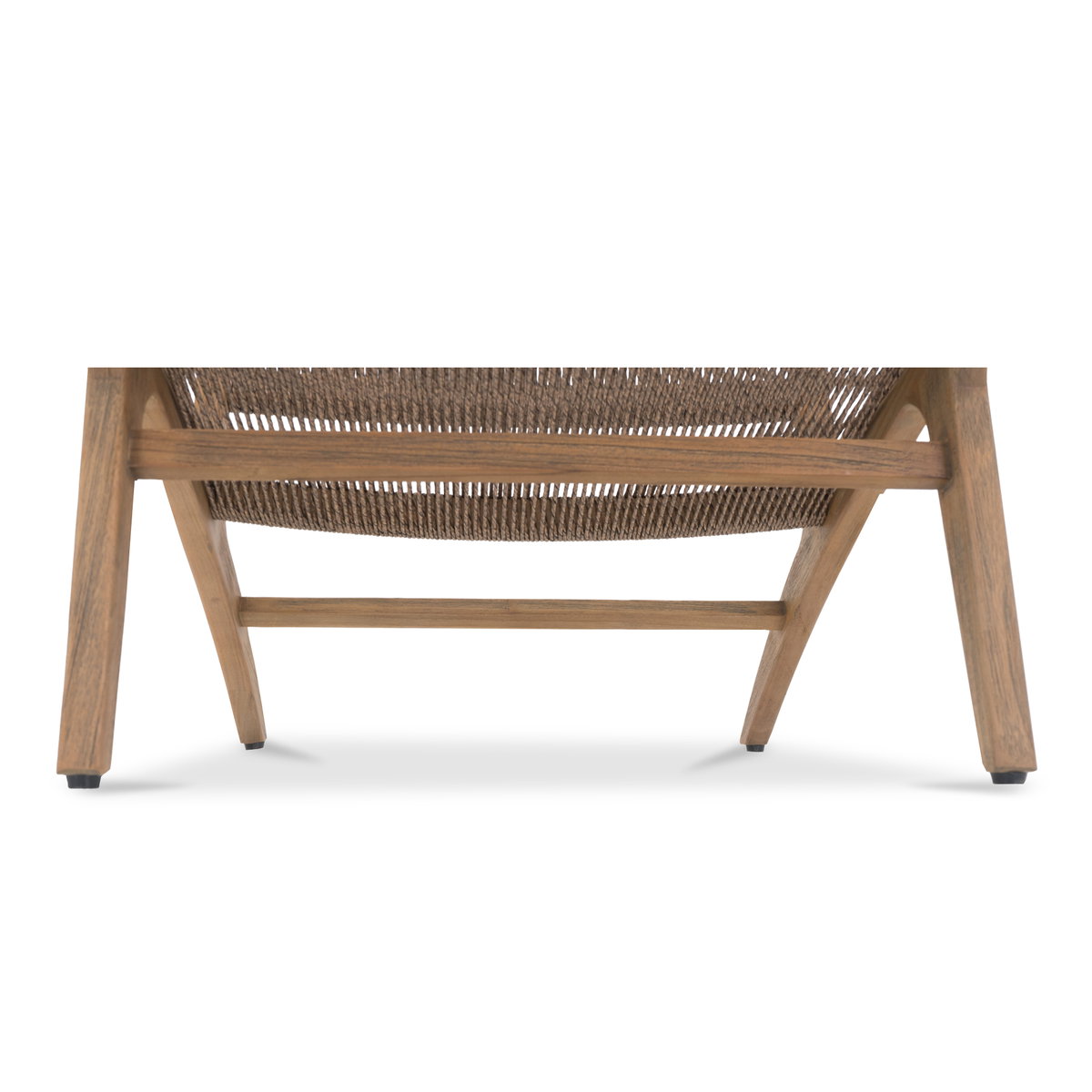 Palma Outdoor Lounge Chair Warm Brown, Outdoor Chair by Moe's Home, 2'1.5" width x 2'7" height x 2'11" depth View 5